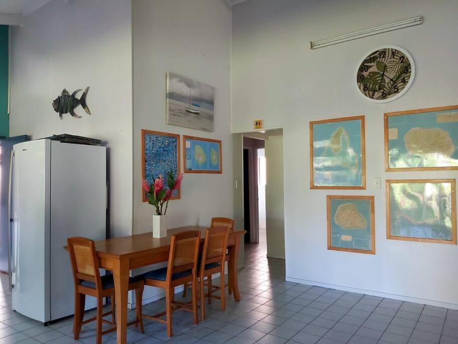 Muri Lagoon Lodge Titikaveka Buitenkant foto